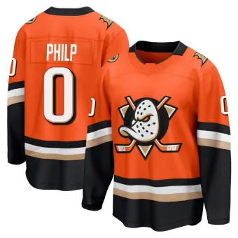 Men's Noah Philp Anaheim Ducks Home Jersey - Orange Breakaway